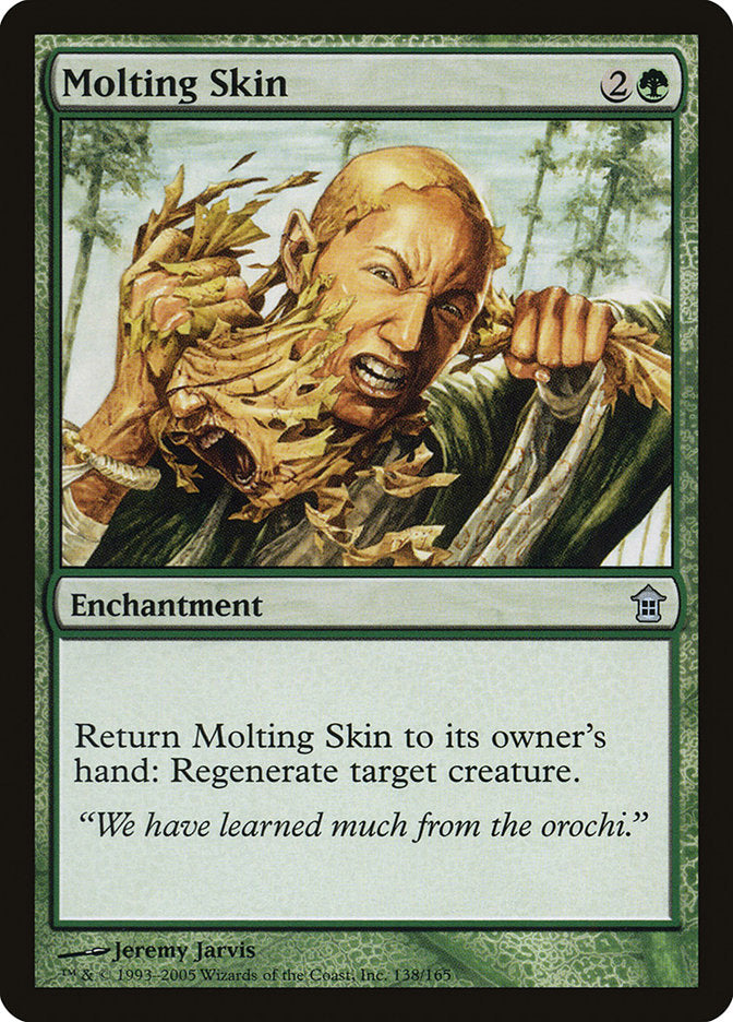 Molting Skin [Saviors of Kamigawa] | Exor Games Truro