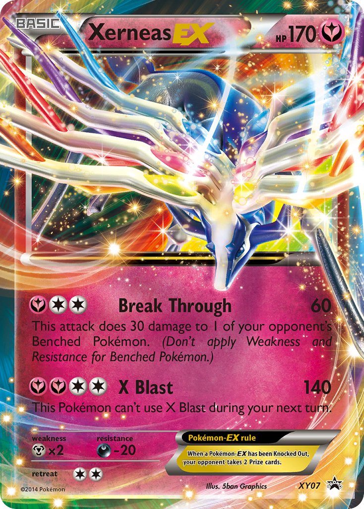 Xerneas EX (XY07) [XY: Black Star Promos] | Exor Games Truro