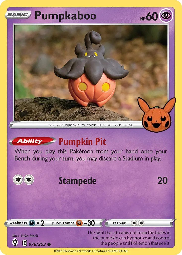 Pumpkaboo (076/203) [Trick or Trade] | Exor Games Truro