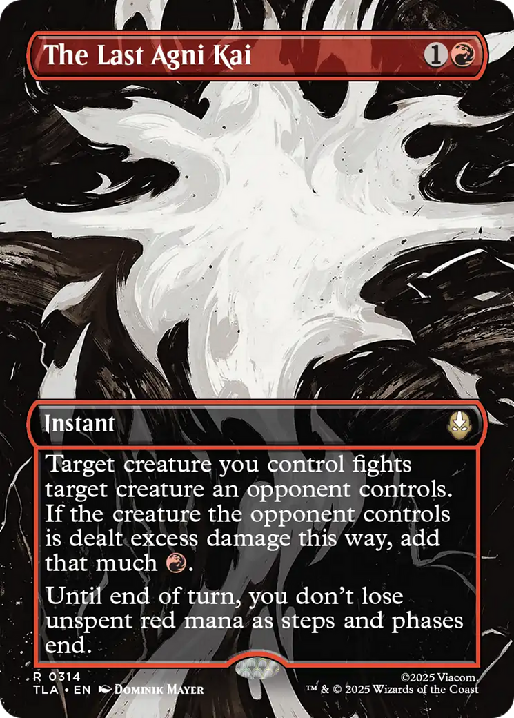 The Last Agni Kai (Borderless) [Avatar: The Last Airbender] | Exor Games Truro