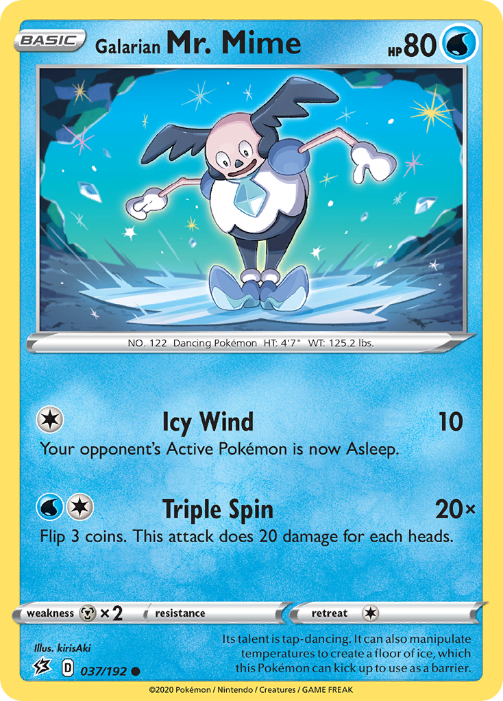 Galarian Mr. Mime (037/192) [Sword & Shield: Rebel Clash] | Exor Games Truro