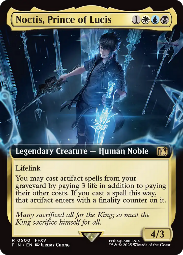 Noctis, Prince of Lucis (Extended Art) [FINAL FANTASY] | Exor Games Truro