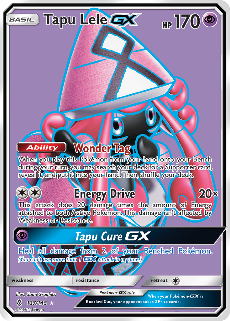 Tapu Lele GX (137/145) [Sun & Moon: Guardians Rising] | Exor Games Truro