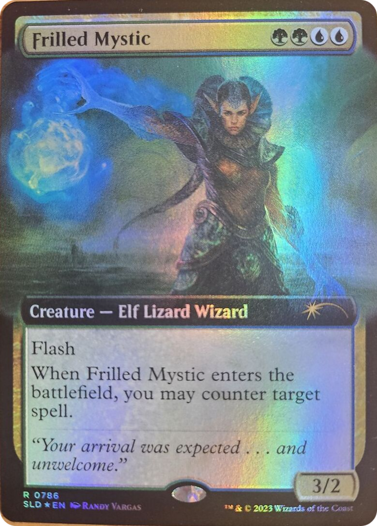 Frilled Mystic (Extended Art) [Secret Lair Drop Series] | Exor Games Truro