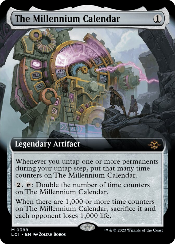 The Millennium Calendar (Extended Art) [The Lost Caverns of Ixalan] | Exor Games Truro