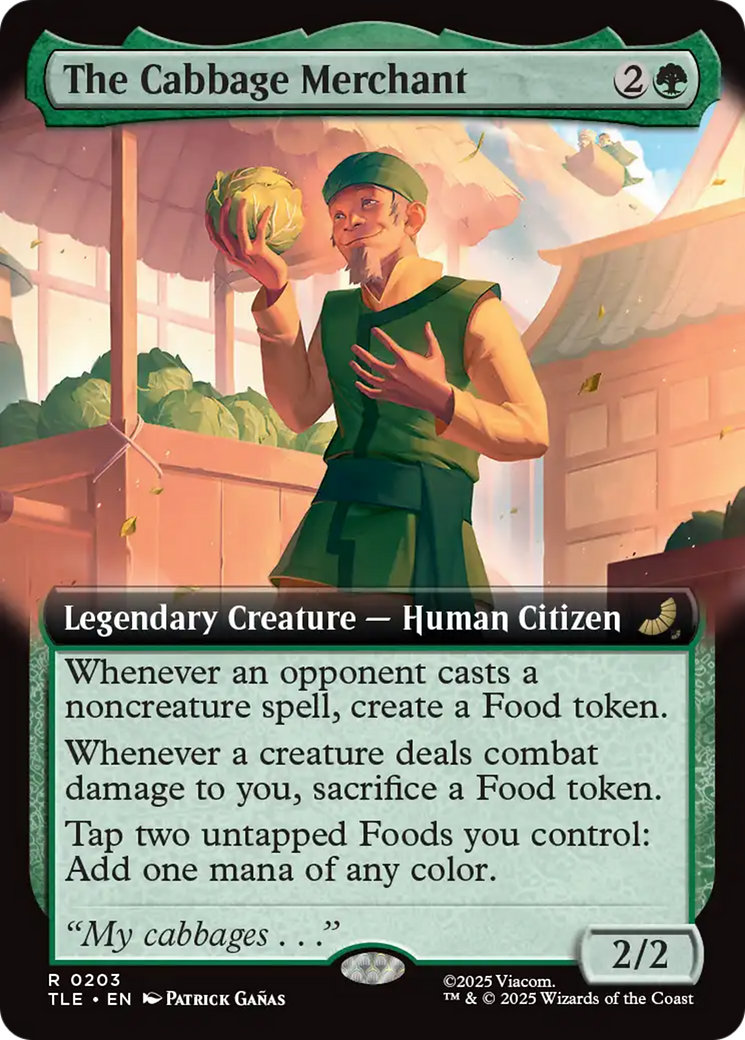 The Cabbage Merchant (Extended Art) [Avatar: The Last Airbender: Eternal-Legal] | Exor Games Truro