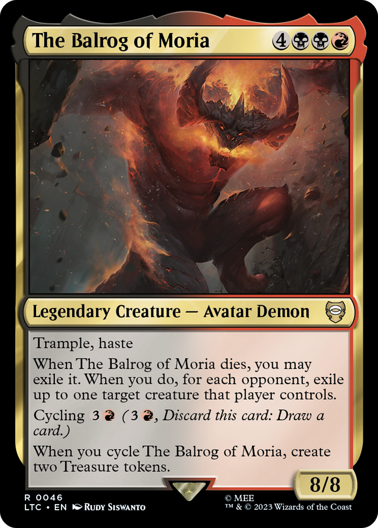The Balrog of Moria [The Lord of the Rings: Tales of Middle-Earth Commander] | Exor Games Truro