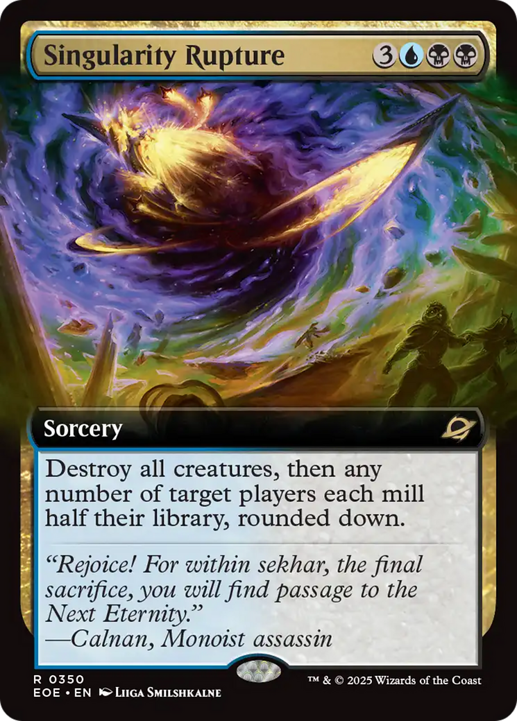 Singularity Rupture (Extended Art) [Edge of Eternities] | Exor Games Truro