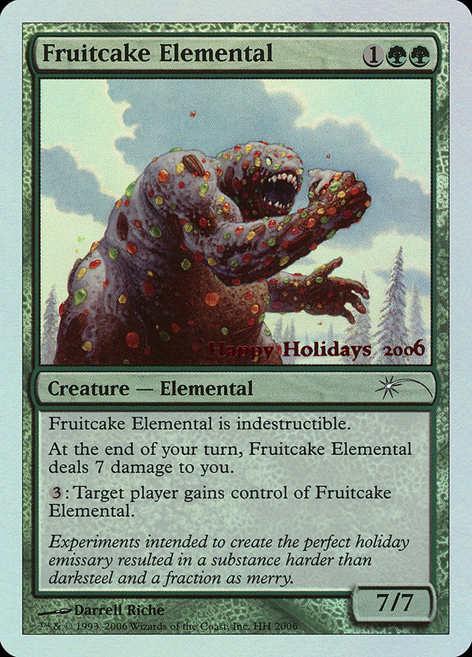 Fruitcake Elemental [Happy Holidays] | Exor Games Truro