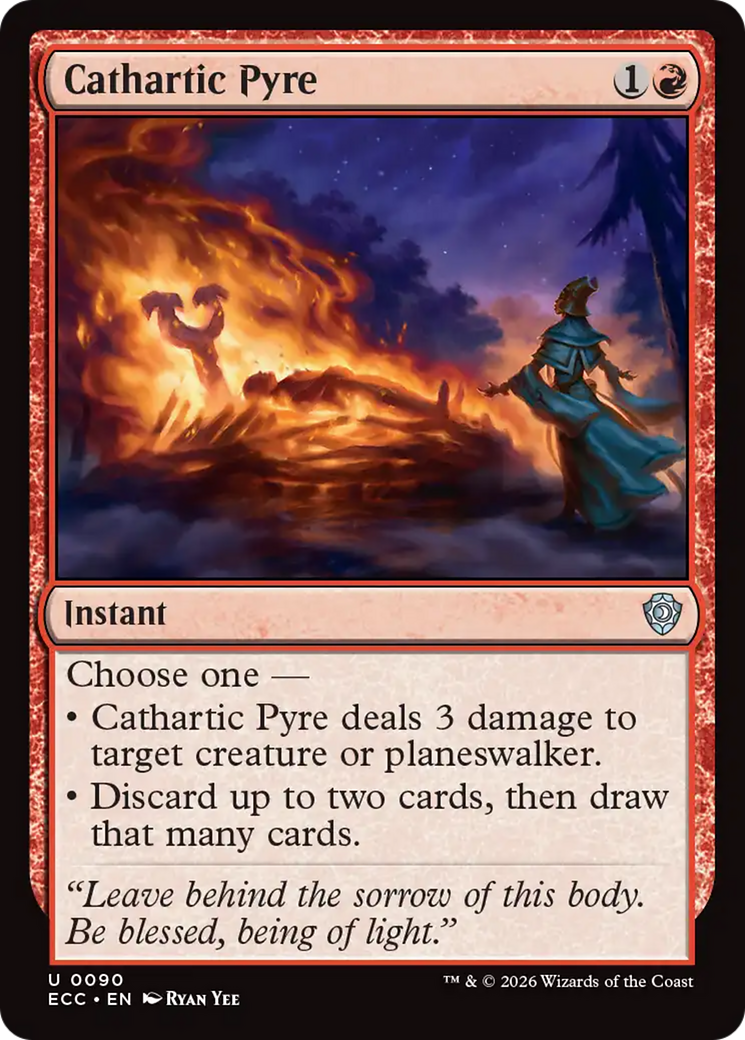 Cathartic Pyre [Lorwyn Eclipsed Commander] | Exor Games Truro