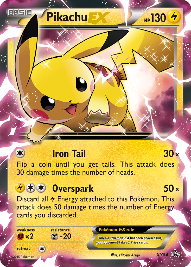 Pikachu EX (XY84) [XY: Black Star Promos] | Exor Games Truro