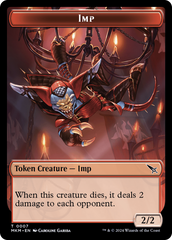 Thopter (0020) // Imp Double-Sided Token [Murders at Karlov Manor Tokens] | Exor Games Truro