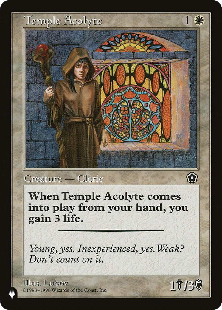 Temple Acolyte [The List] | Exor Games Truro