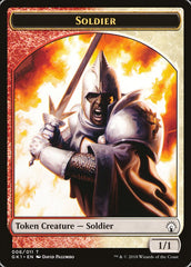 Soldier // Goblin Double-Sided Token [Guilds of Ravnica Guild Kit Tokens] | Exor Games Truro