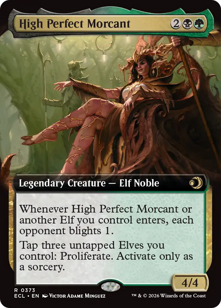 High Perfect Morcant (Extended Art) [Lorwyn Eclipsed] | Exor Games Truro