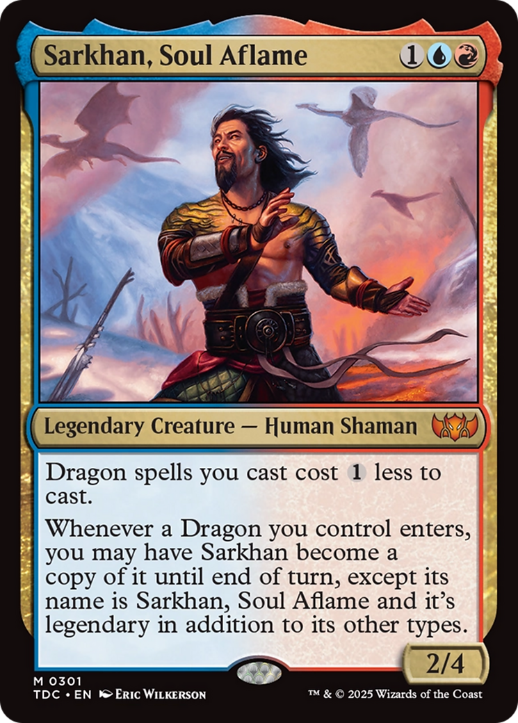 Sarkhan, Soul Aflame [Tarkir: Dragonstorm Commander] | Exor Games Truro