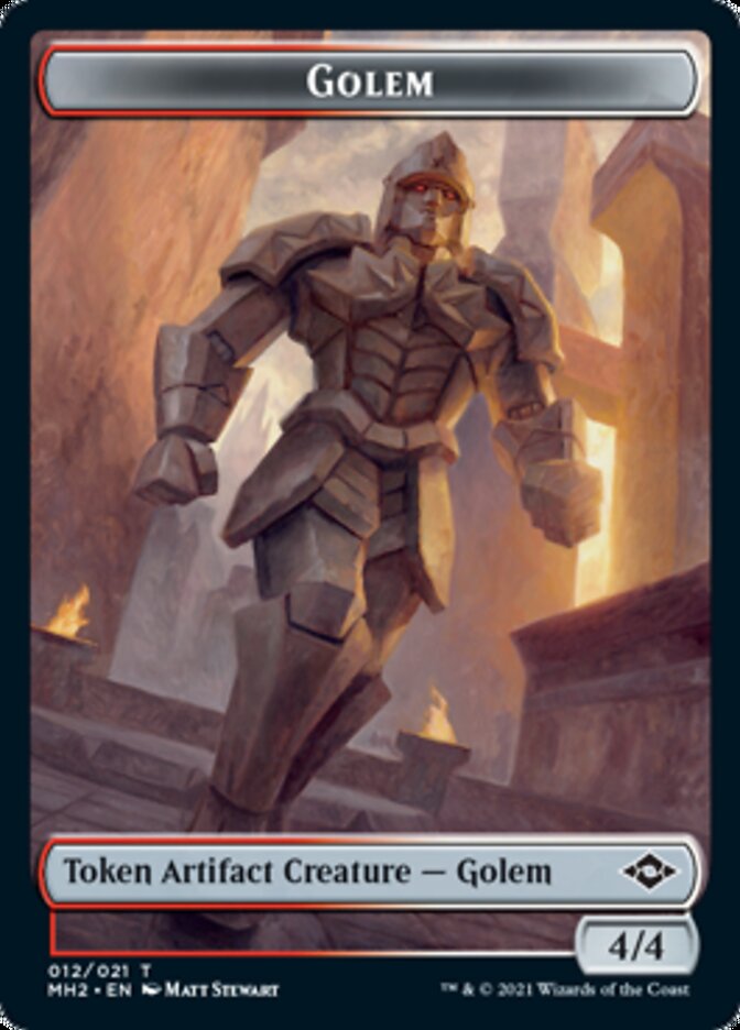 Food (18) // Golem Double-Sided Token [Modern Horizons 2 Tokens] | Exor Games Truro