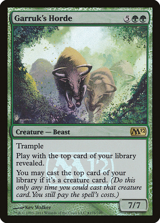 Garruk's Horde [Magic 2012 Prerelease Promos] | Exor Games Truro