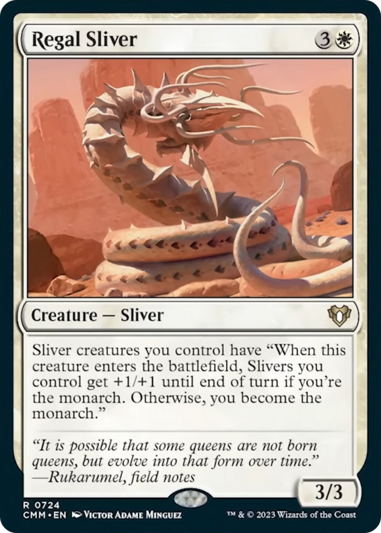 Regal Sliver [Commander Masters] | Exor Games Truro