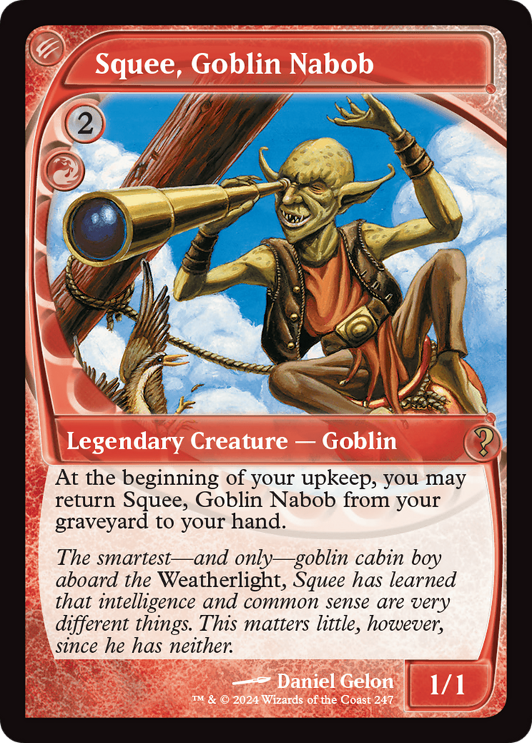 Squee, Goblin Nabob (Future Sight) [Mystery Booster 2] | Exor Games Truro