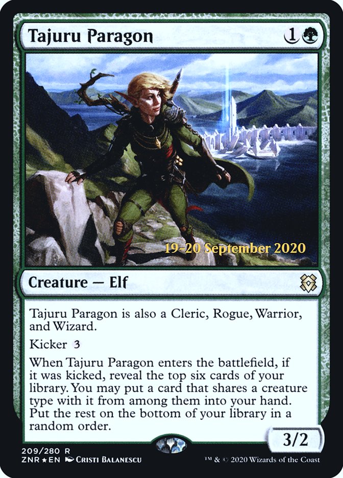 Tajuru Paragon [Zendikar Rising Prerelease Promos] | Exor Games Truro