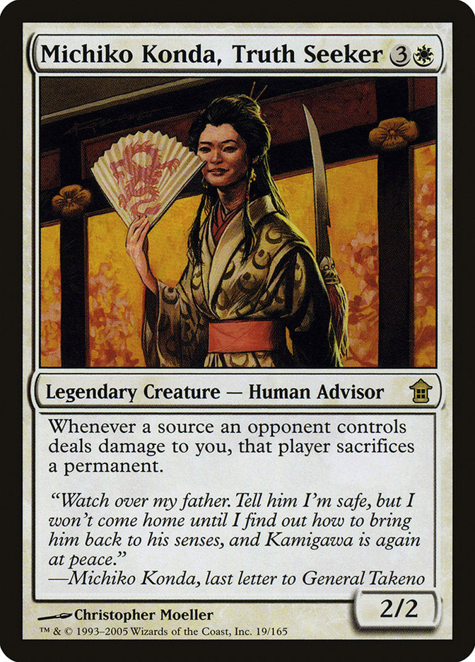 Michiko Konda, Truth Seeker [Saviors of Kamigawa] | Exor Games Truro
