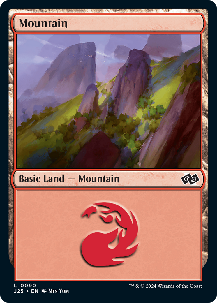 Mountain (90) [Foundations Jumpstart] | Exor Games Truro