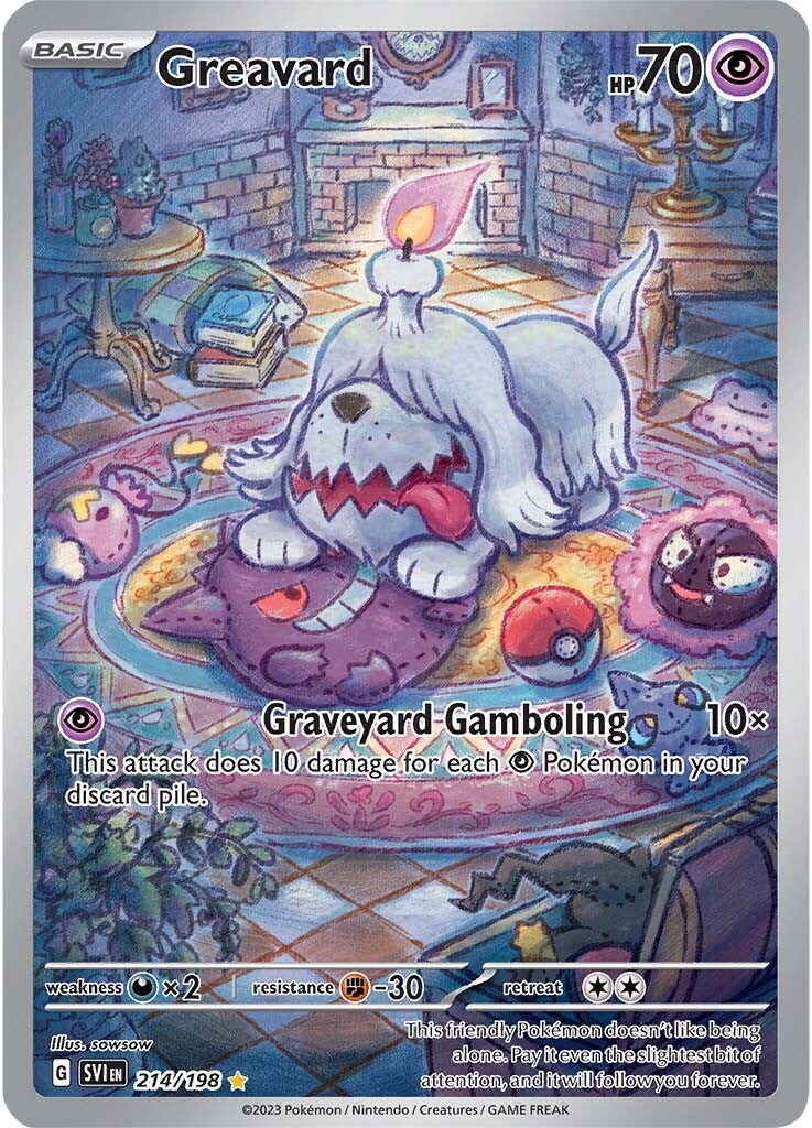 Greavard (214/198) [Scarlet & Violet: Base Set] | Exor Games Truro