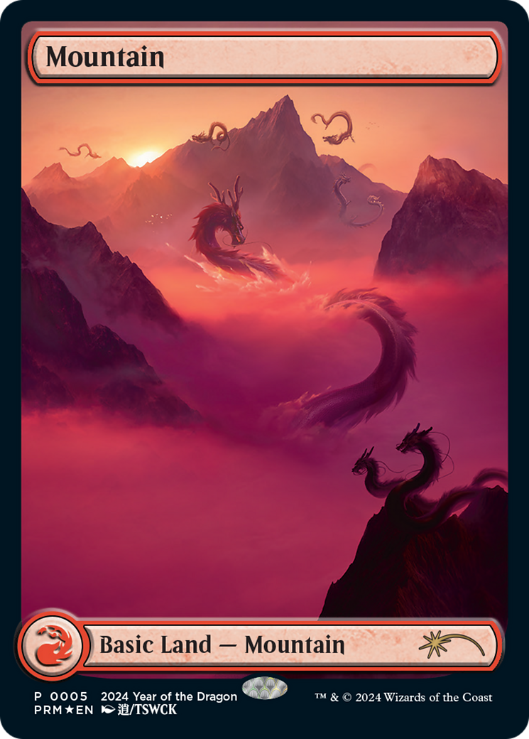 Mountain (Year of the Dragon 2024) [Standard Showdown Promos] | Exor Games Truro