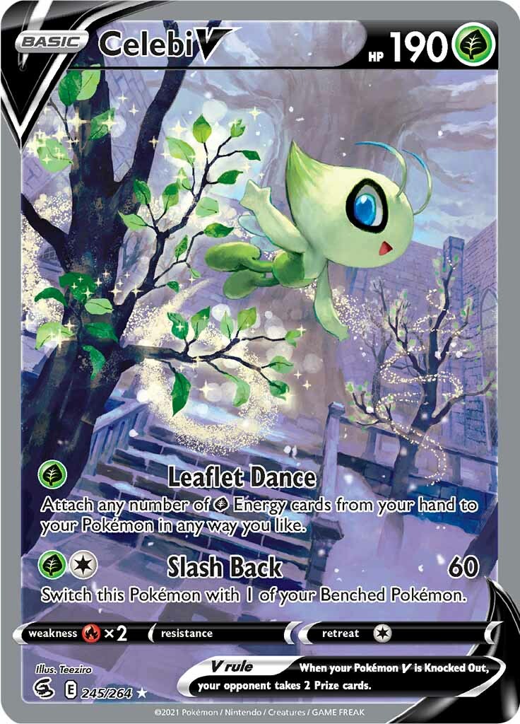 Celebi V (245/264) [Sword & Shield: Fusion Strike] | Exor Games Truro