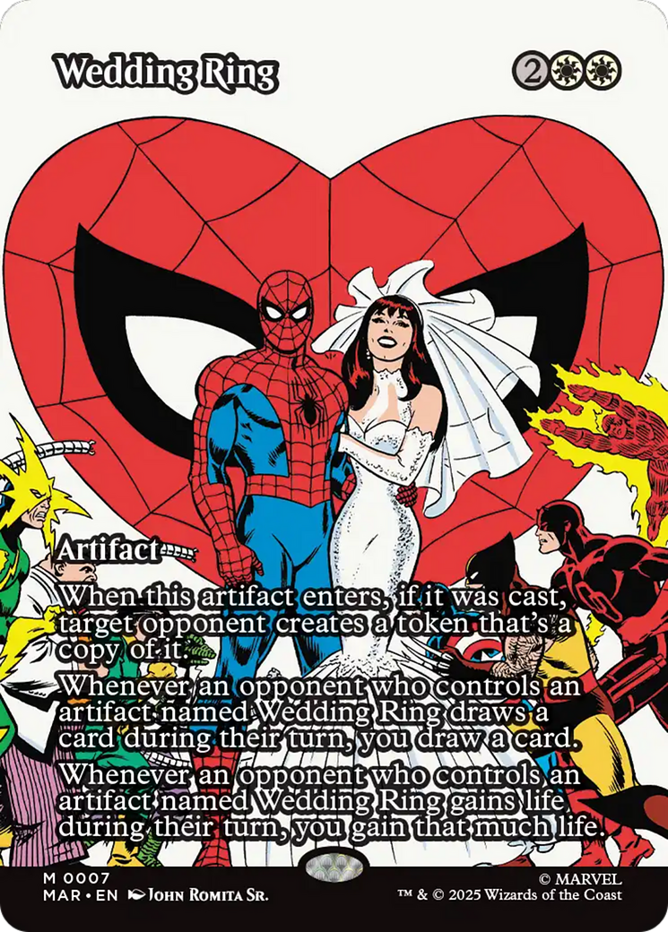 Wedding Ring (Borderless) [Marvel's Spider-Man: Eternal-Legal] | Exor Games Truro