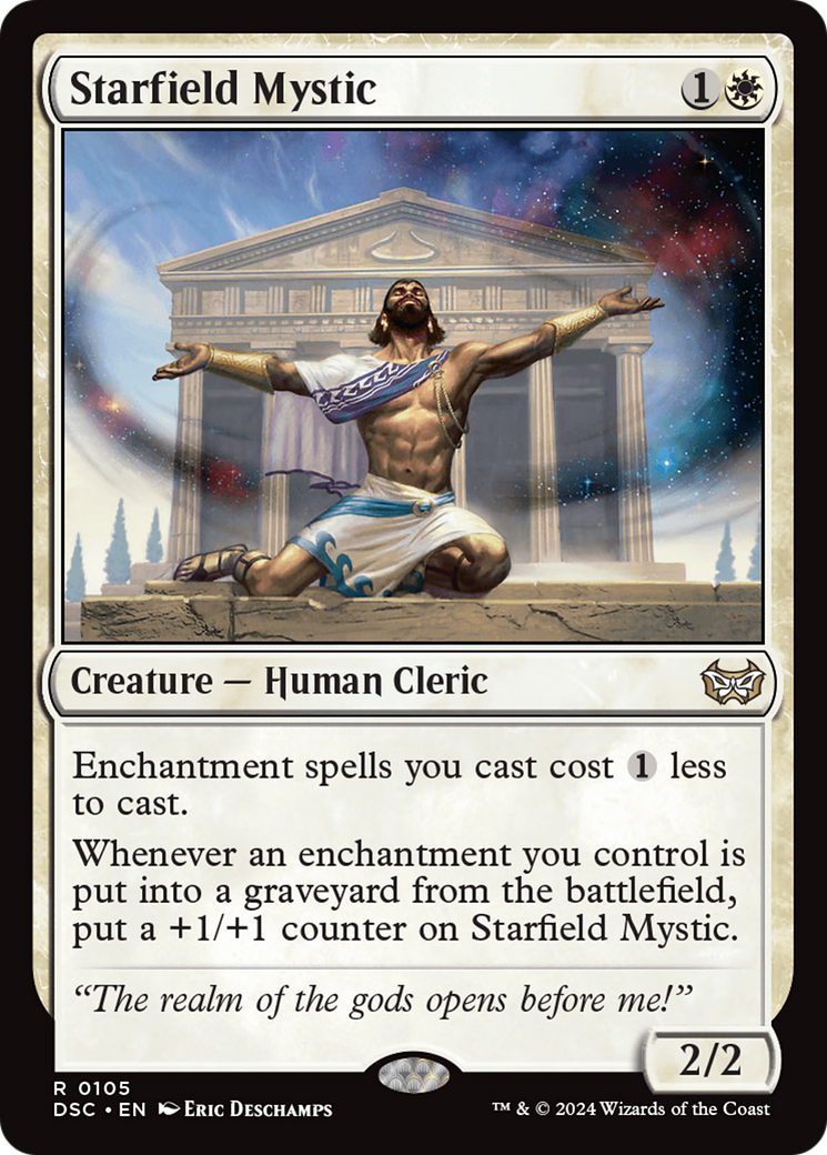 Starfield Mystic [Duskmourn: House of Horror Commander] | Exor Games Truro