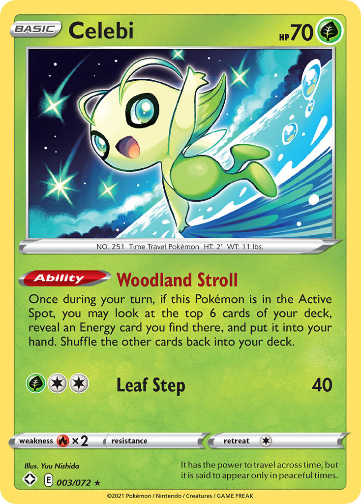 Celebi (003/072) [Sword & Shield: Shining Fates] | Exor Games Truro