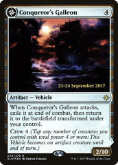 Conqueror's Galleon // Conqueror's Foothold [Ixalan Prerelease Promos] | Exor Games Truro