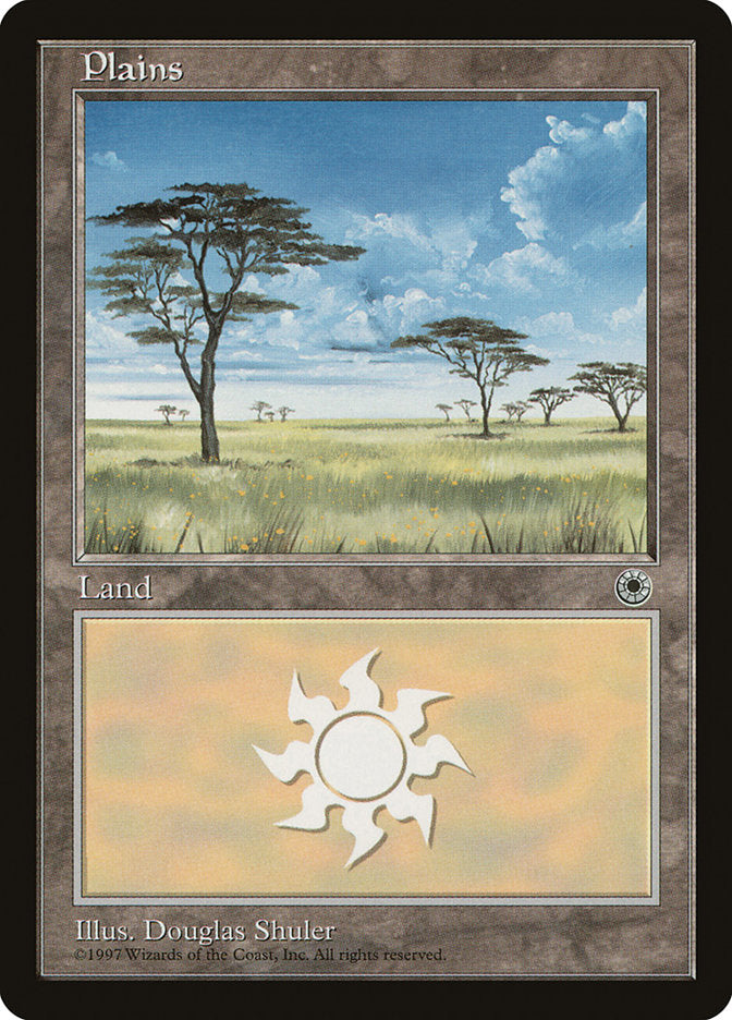 Plains (Yellow Flowers in Grass / No Clouds at Top Center) [Portal] | Exor Games Truro