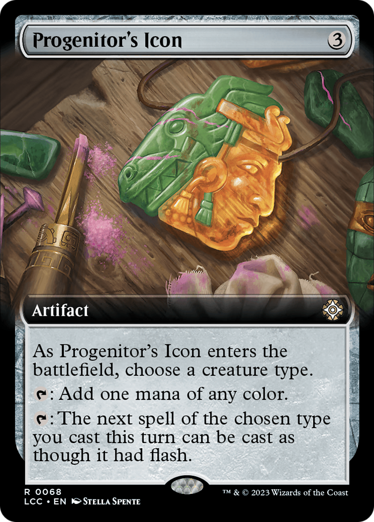 Progenitor's Icon (Extended Art) [The Lost Caverns of Ixalan Commander] | Exor Games Truro