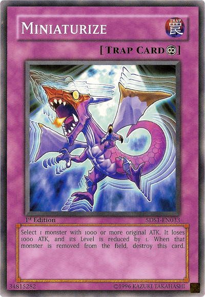 Miniaturize [5DS1-EN033] Common | Exor Games Truro
