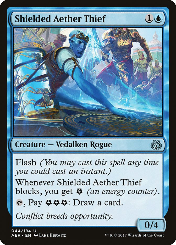 Shielded Aether Thief [Aether Revolt] | Exor Games Truro