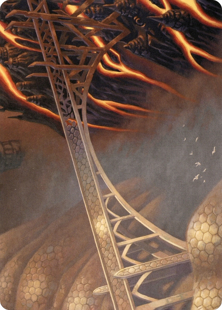 Rustvale Bridge Art Card [Modern Horizons 2 Art Series] | Exor Games Truro