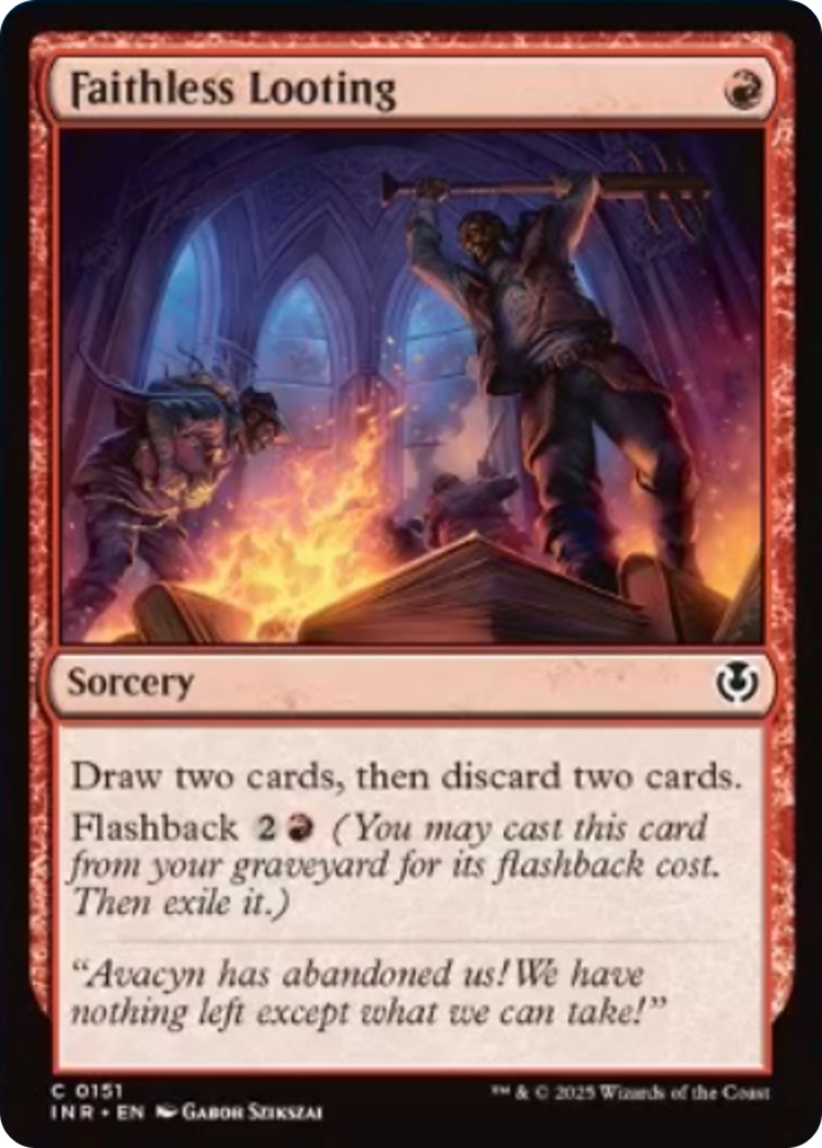 Faithless Looting [Innistrad Remastered] | Exor Games Truro