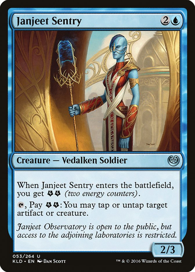 Janjeet Sentry [Kaladesh] | Exor Games Truro