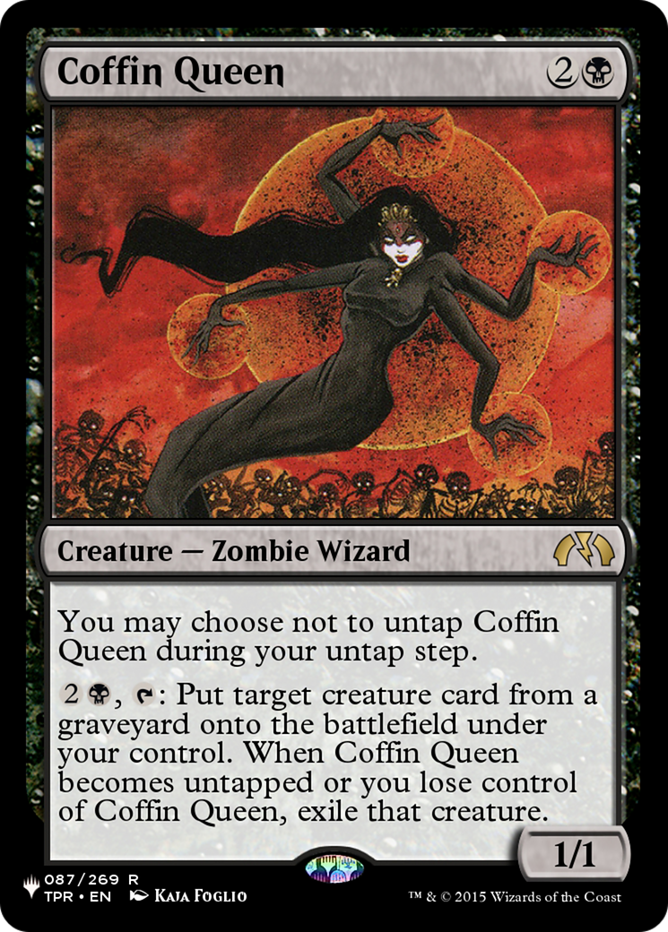 Coffin Queen [The List Reprints] | Exor Games Truro