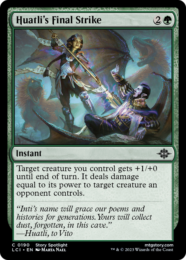 Huatli's Final Strike [The Lost Caverns of Ixalan] | Exor Games Truro
