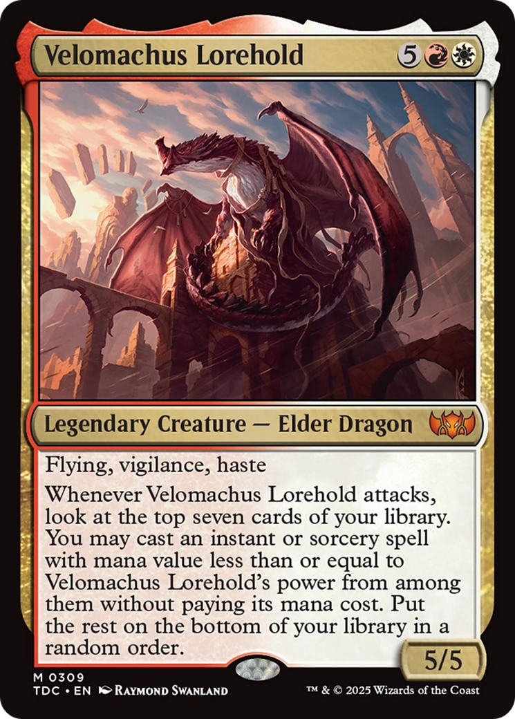 Velomachus Lorehold [Tarkir: Dragonstorm Commander] | Exor Games Truro