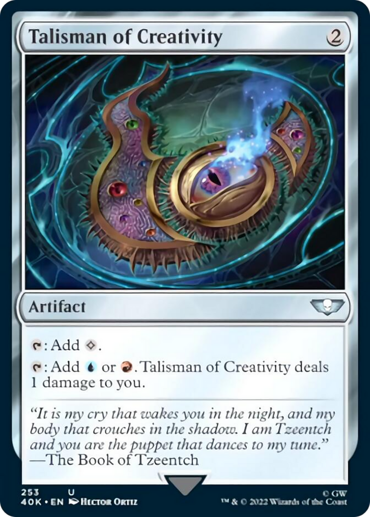 Talisman of Creativity (Surge Foil) [Warhammer 40,000] | Exor Games Truro