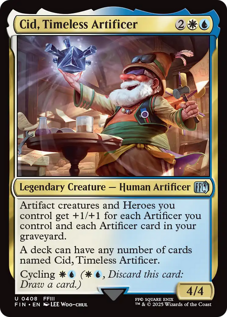 Cid, Timeless Artificer (0408) [FINAL FANTASY] | Exor Games Truro