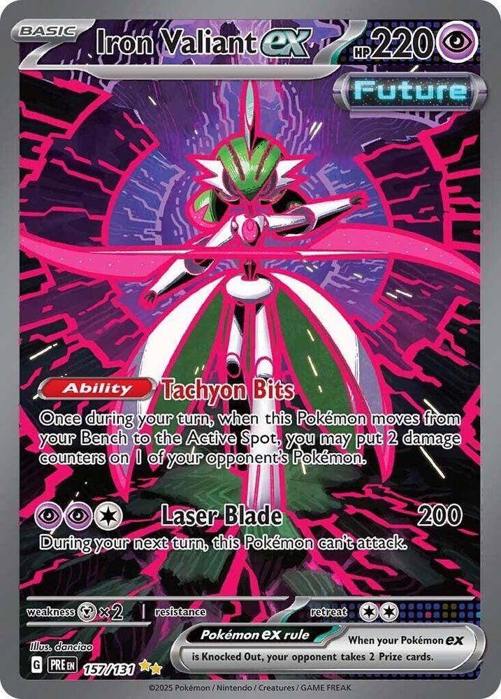 Iron Valiant ex (157/131) [Scarlet & Violet: Prismatic Evolutions] | Exor Games Truro