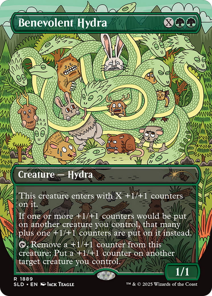 Benevolent Hydra (Rainbow Foil) [Secret Lair Drop Series] | Exor Games Truro