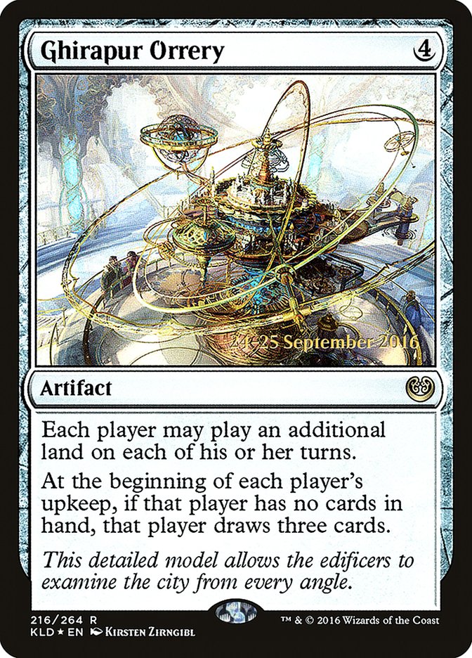 Ghirapur Orrery [Kaladesh Prerelease Promos] | Exor Games Truro