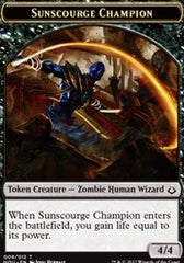 Sunscourge Champion // Cat Double-Sided Token [Hour of Devastation Tokens] | Exor Games Truro